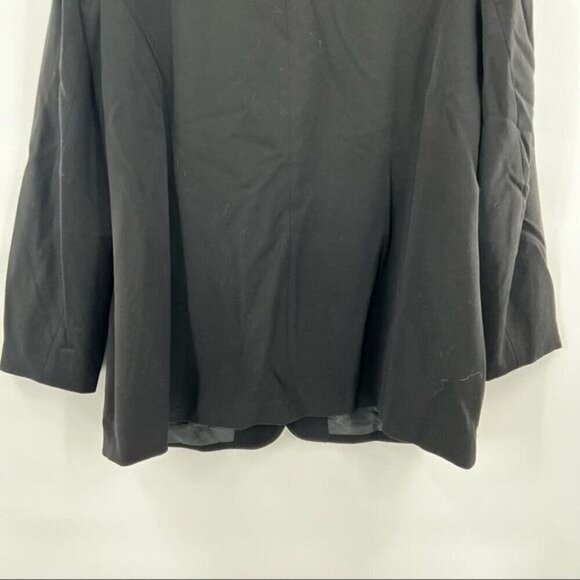 Bob Mackie black blazer jacket size 20w - Picture 6 of 10